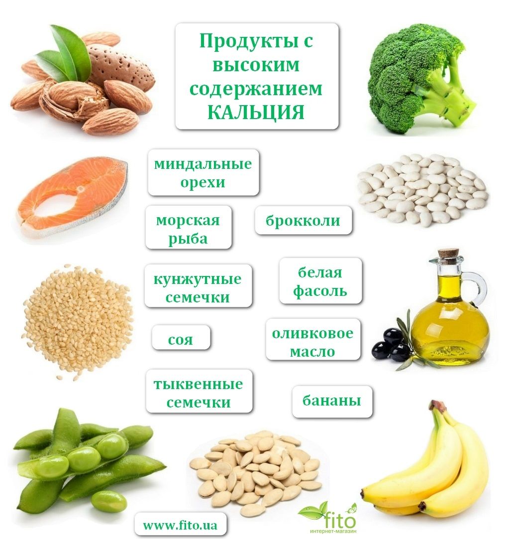 Продукты для костей при переломе