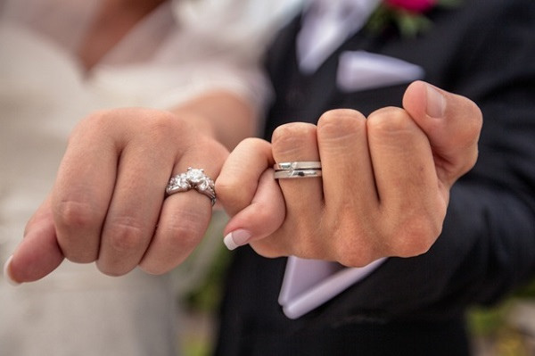 обручальное кольцо на левой руке у католиков