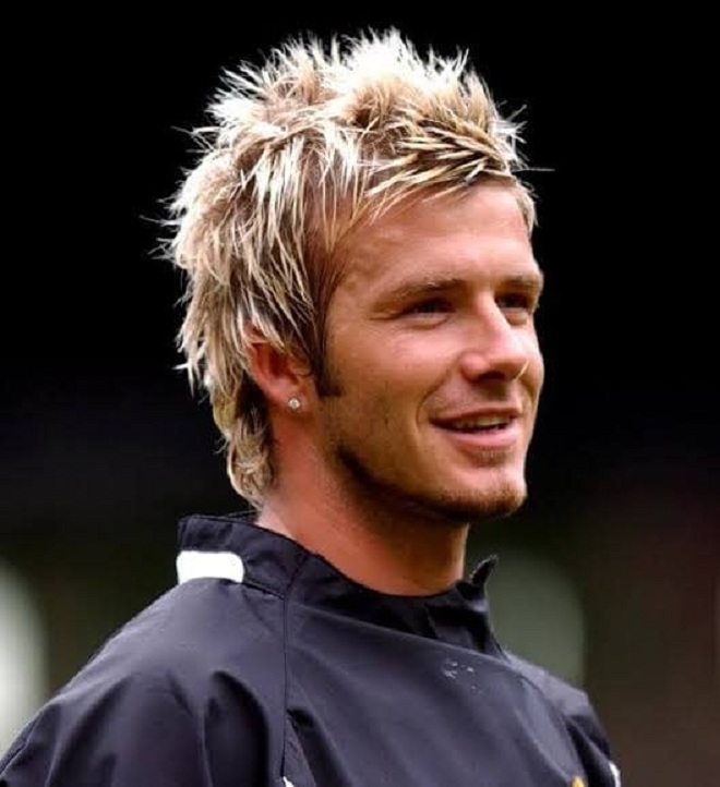 David Beckham Blonde Haircuts